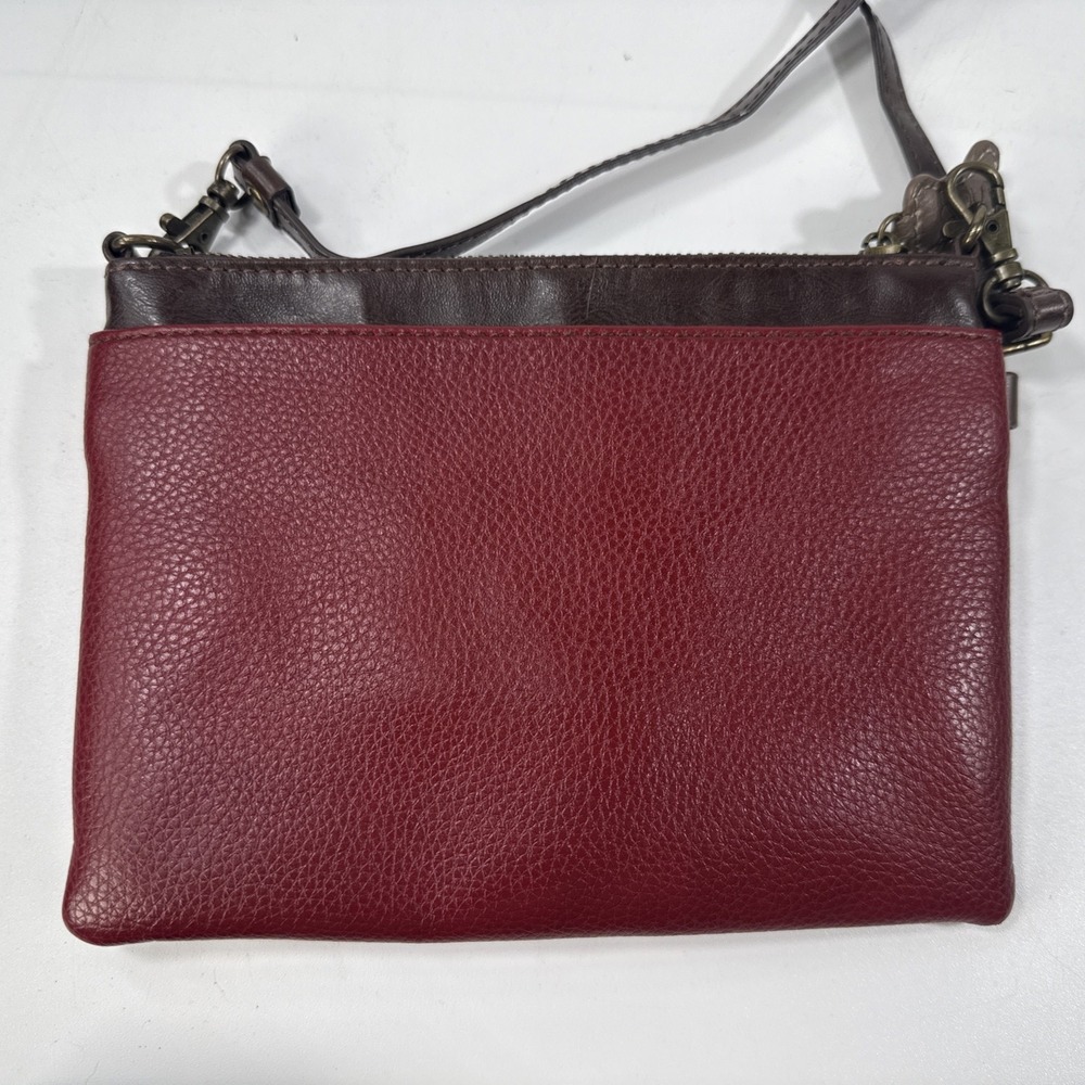 Chala Mini Paw Print purse red teal black - Picture 3 of 9